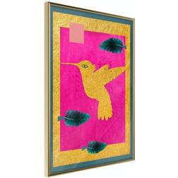 Arkiio Affisch Golden Hummingbird [Poster] 30x45 Poster